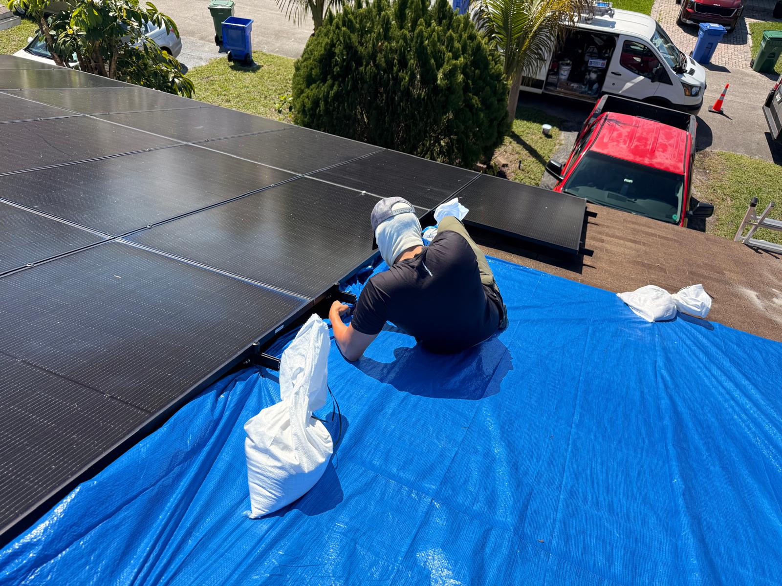 Sky Construction job site